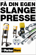Parker slangepresse banner