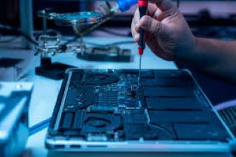 Reparation af skærme