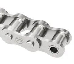 Dette billede illustrere Rustfri kæder