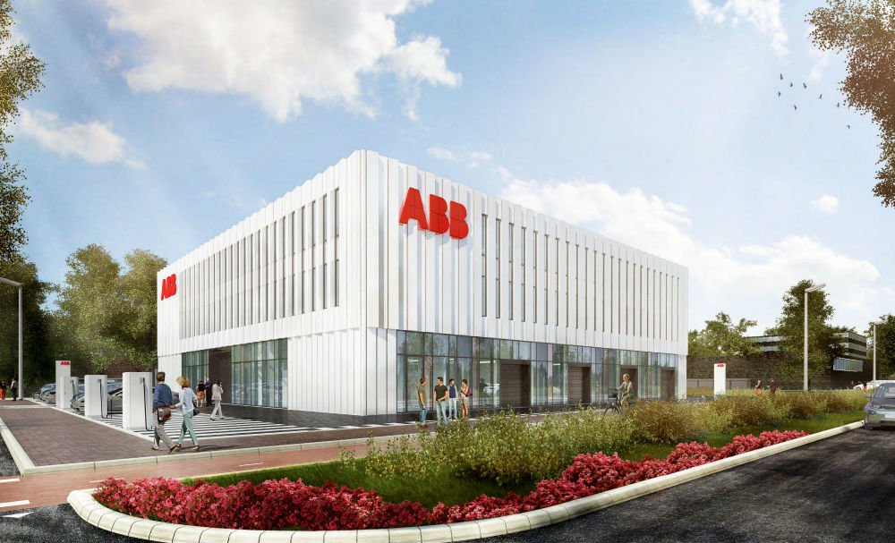 Dette billede illustrere ABB investerer i fremtiden for e-mobilitet med nyt forskningscenter