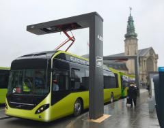 Dette billede illustrere ABB skal levere hurtigladning til Norges største el-bus-projekt