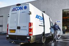 Dette billede illustrere Ajcon udvider for Arla i Christiansfeld