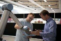 Dette billede illustrere BILA Robotics lancerer flytbar og fleksibel teknologi på Robotbrag 2018