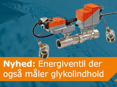 Dette billede illustrere Belimo – Energiventil der også måler glykolindhold