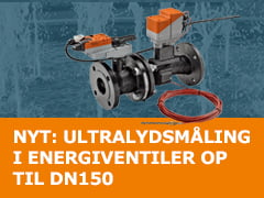 Dette billede illustrere Belimo – Ultralydsmåling i energiventiler op til DN150