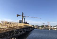 Dette billede illustrere Celsa Steel – 3D-visualisering kvalitetssikrer komplekst broprojekt i København