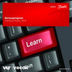 Dette billede illustrere Danfoss Drives annoncerer nyt kursusprogram for 2018