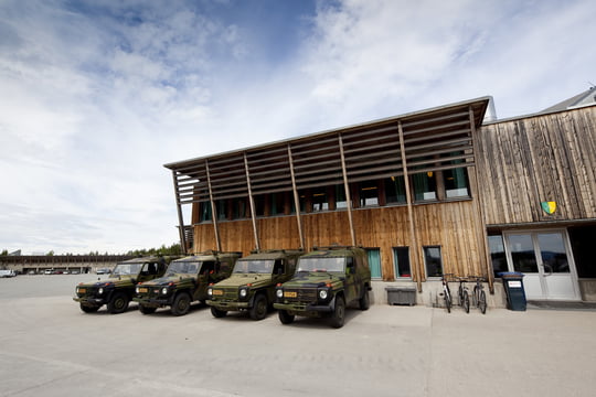 Dette billede illustrere Danske Danalock afskaffer nøgler i det norske forsvar