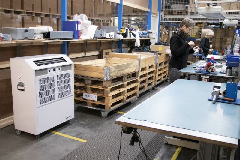 Dette billede illustrere Dantherm lancerer løsning til hurtig og effektiv midlertidig køling