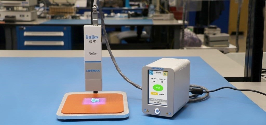 Dette billede illustrere Diatom – Højintensitets LED UV-hærdesystem til store flader med nyt design