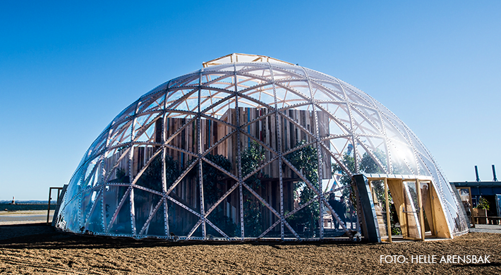 Dette billede illustrere Würth Industri Danmark holder sammen på Dome of Visions