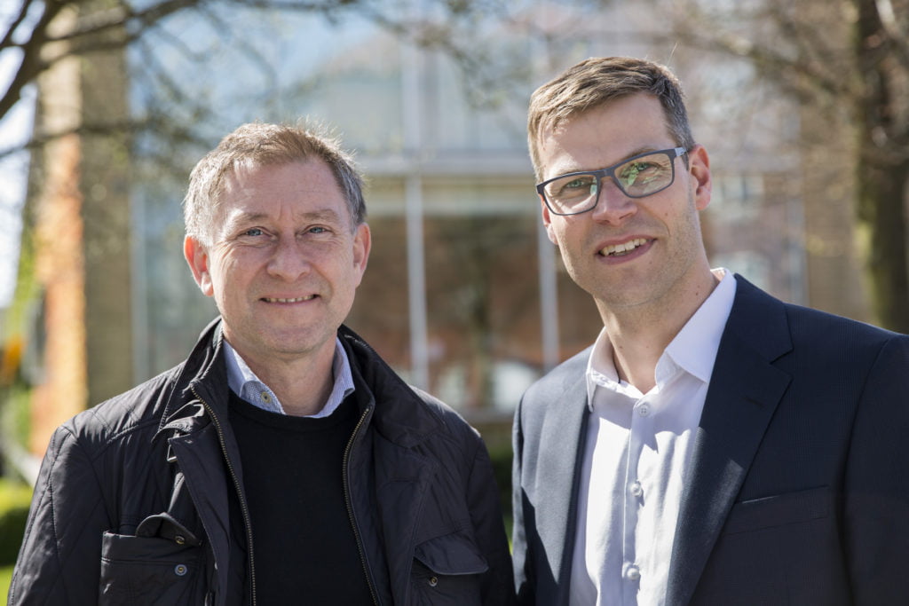 Dette billede illustrere Businessduo – Erhvervssamarbejde skal styrke ingeniørforskning