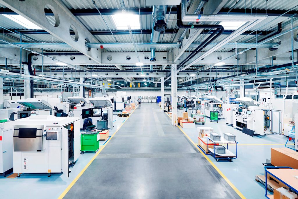 Dette billede illustrere EOS – De nordiske lande sakker bagud i forhold til resten af verden i kapløbet om den fjerde industrielle revolution, Industri 4.0.