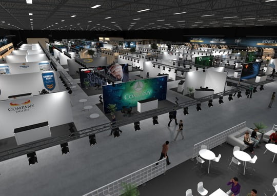 Dette billede illustrere EOT – 87 udstillere er klar til premieren messen