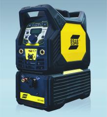 Dette billede illustrere ESAB renegade ET 300iP Pulsed DC TIG-mma inverter modtager Red Dot Award i produktdesign