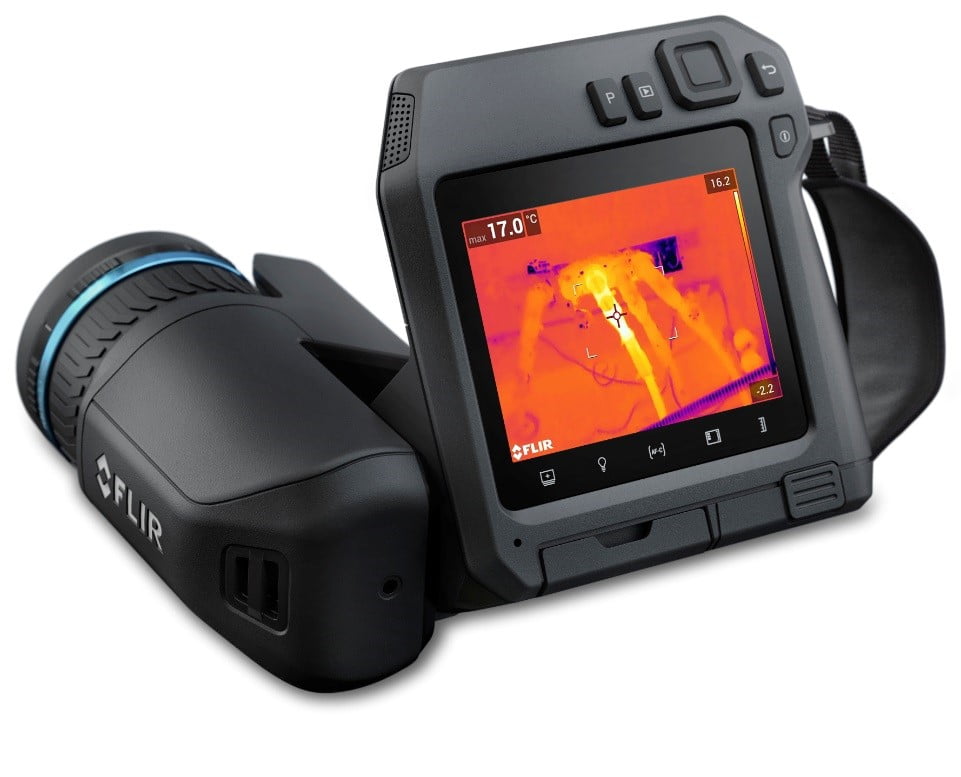 Dette billede illustrere Elma – FLIR T540 Professionelt termokamera