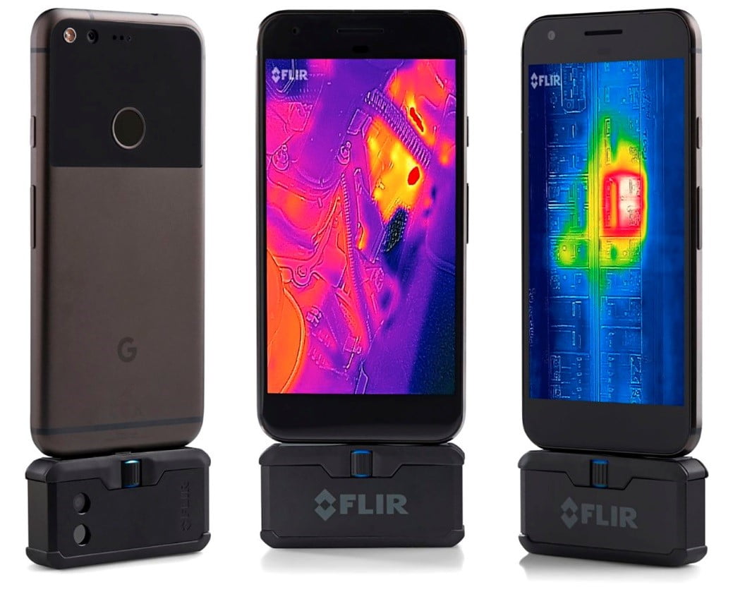 Dette billede illustrere Elma – Termografer med din Smartphone – 3. generation