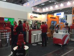 Dette billede illustrere Elmodan besøger Bauma og tager spændende inspiration med hjem