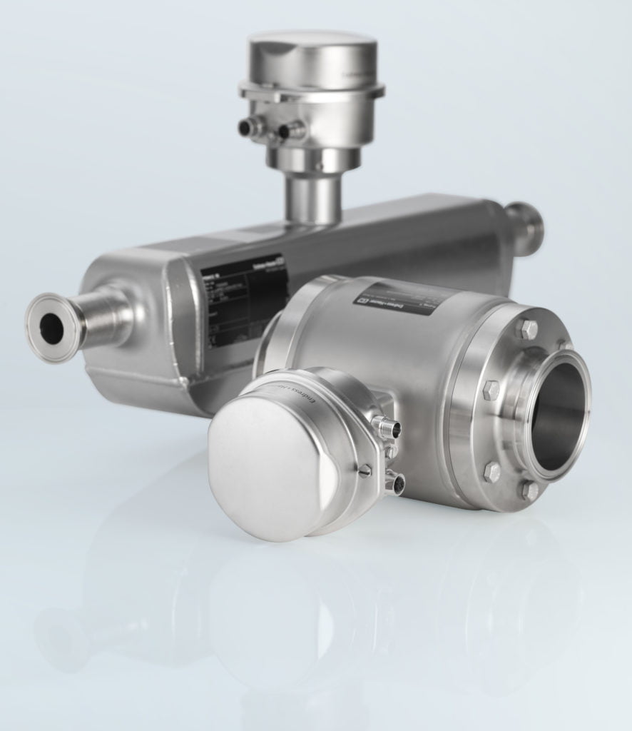 Dette billede illustrere Endress+Hauser – Flowmålere med fuld funktionalitet i lille kompakt enhed