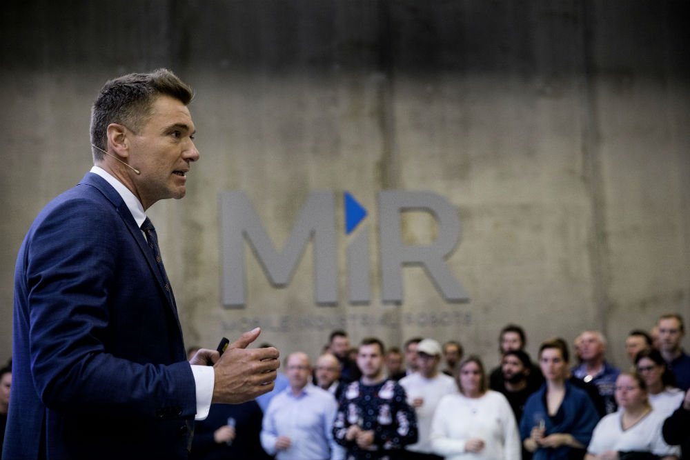 Dette billede illustrere Fra 5 til 200 millioner på tre år – MiR mangedoblede robotsalg i 2018