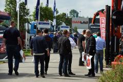 Dette billede illustrere Fynsk fagmesse kårer årets varebil, kranfører, opbygning og transportfirma