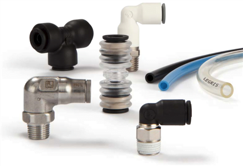 Dette billede illustrere Granzow forhandler nu Legris fittings fra Parker