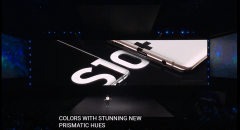 Dette billede illustrere Her er den nye Samsung Galaxy S10