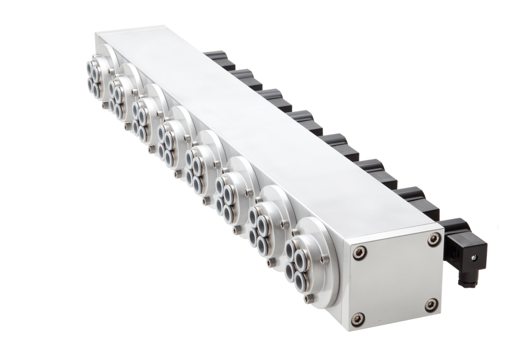 Dette billede illustrere Innovativ udvidelse af Flex-On® serien til filterrensning fra IMI Precision Engineering