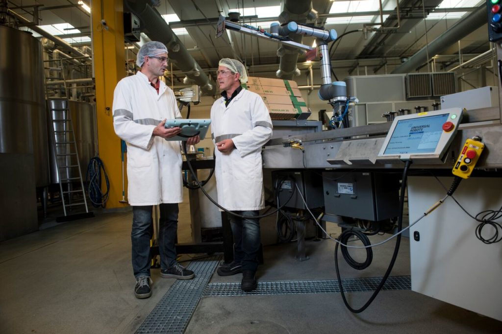 Dette billede illustrere Ketchupeffekt i cobot-salg kræver fordobling af sælgerskare