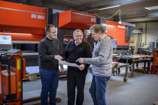 Dette billede illustrere Knauf Insulation – Isoleringsmaskinen har fundet opskriften på succes