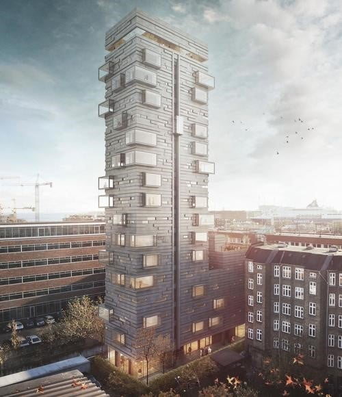 Dette billede illustrere Krone Vinduer fuldender 15 års projekt på Østerbro