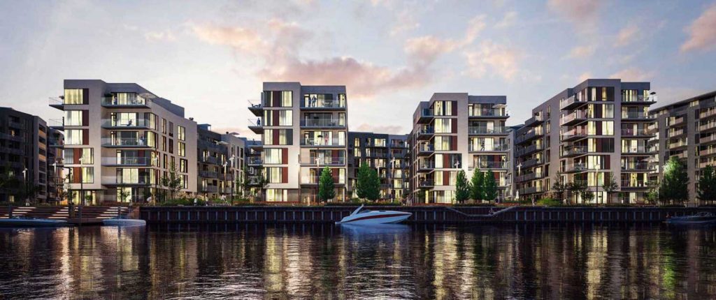 Dette billede illustrere Krone Vinduer vinder millionordre til projekt i Københavns havn