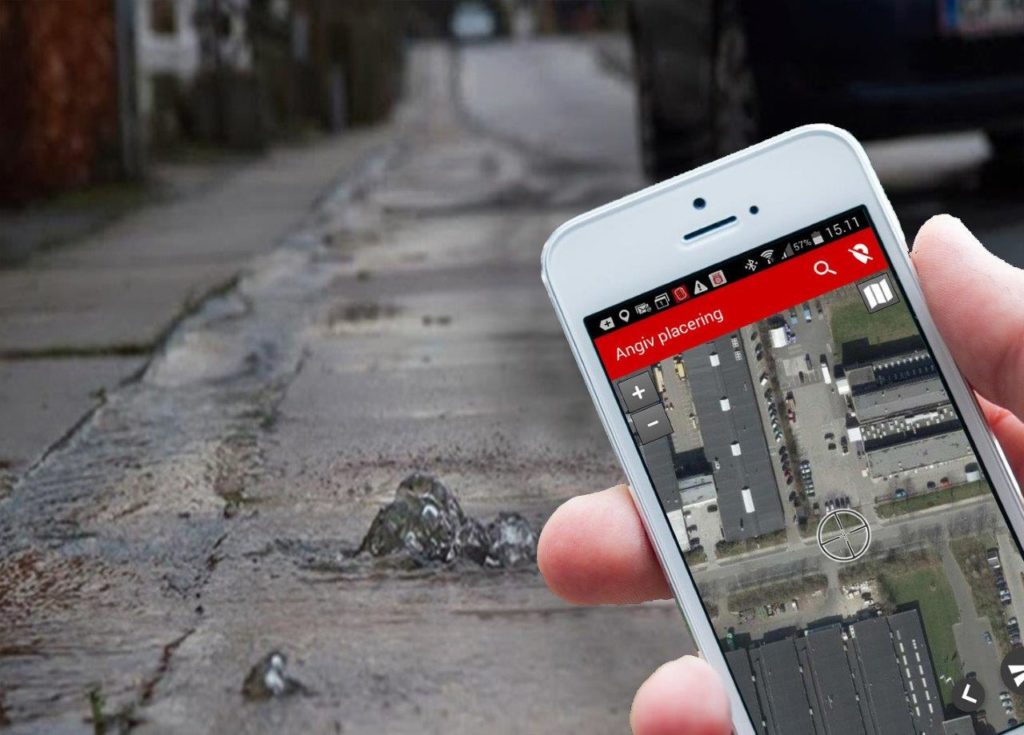 Dette billede illustrere LE34 – Danskerne er vilde med borgertip-apps