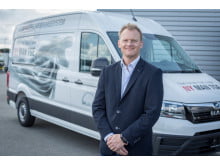 Dette billede illustrere MAN Truck & Bus – 3…2…1… nu går det løs med den nye varebil MAN TGE