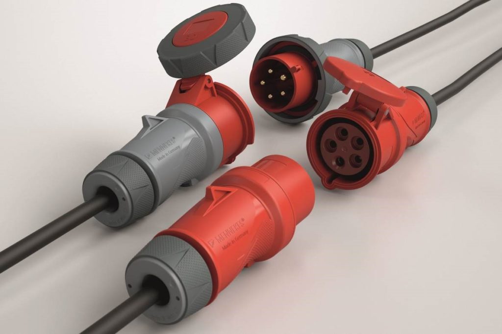 Dette billede illustrere MENNEKES – MY POWER CONNECTION