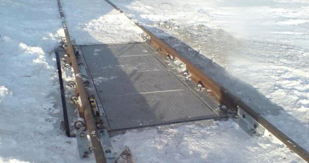 Dette billede illustrere METTLER TOLEDO – Jernmalm og is – Vejning under ekstreme forhold