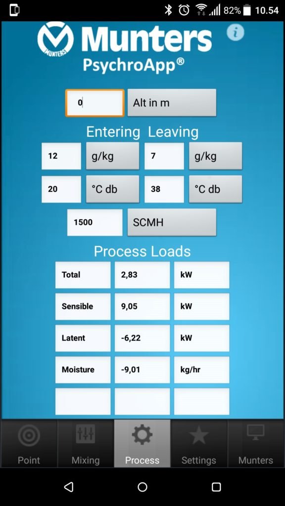 Dette billede illustrere Munters – Nye gratis versioner af PsychroApp og ProApp Datacom