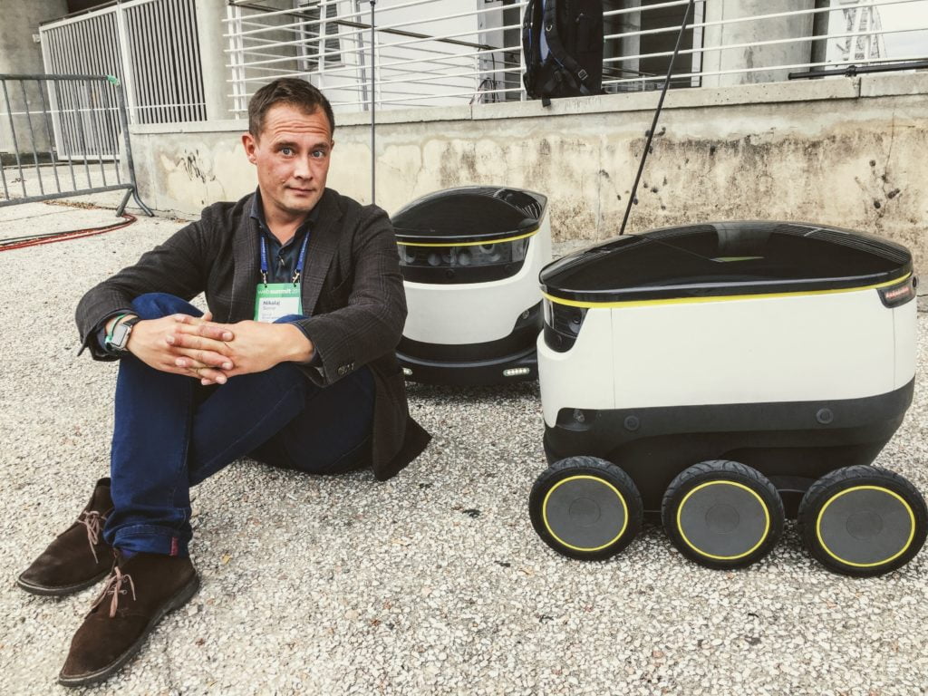 Dette billede illustrere Sonne taler teknologi på Danish Security Fair 2018