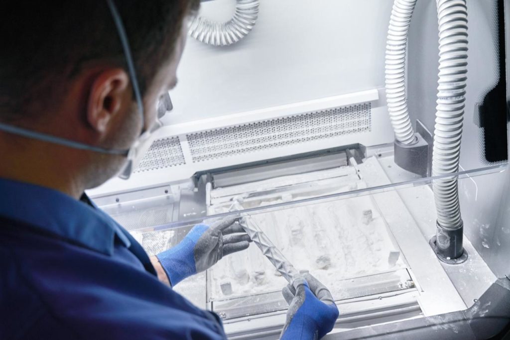 Dette billede illustrere HP – Nye muligheder for anvendelse af 3D-print i fremstilling og masseproduktion
