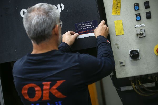 Dette billede illustrere OK – KP Komponenter høster fordele ved skift af køle-og smøremiddel