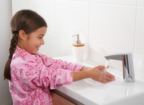 Dette billede illustrere Oras – HygTech Alliance – Sikre, praktiske og stilede fælles arealer