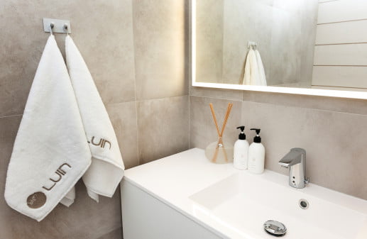 Dette billede illustrere Oras – Vand er en del af et intelligent hjem i fremtiden