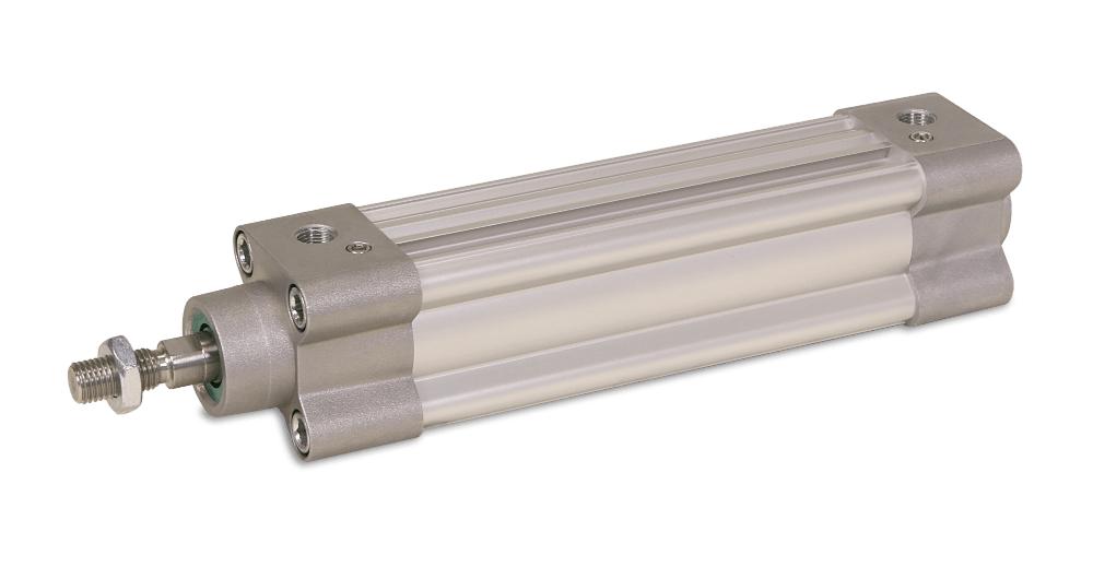 Dette billede illustrere Parker lancerer ISO 15552 certificerede P1F pneumatikcylindere