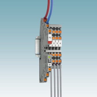 Dette billede illustrere Phoenix Contact – Nye varianter af elektroniske sikkerhedsafbrydere