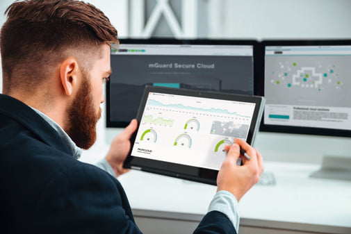 Dette billede illustrere Phoenix – Sikkerhed, performance og skalérbarhed – cloud-baseret fjernvedligeholdelse