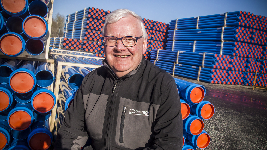 Dette billede illustrere Poul Madsen har søgt nye udfordringer hos Scanregn