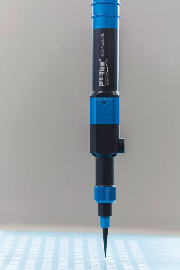 Dette billede illustrere Diatom – Preeflow-familien vokser – Eco-PEN330 dispenser til mikrodispensering