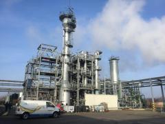 Dette billede illustrere Process Engineering hovedrådgiver ved genopbygning af Avista Oils raffinaderi
