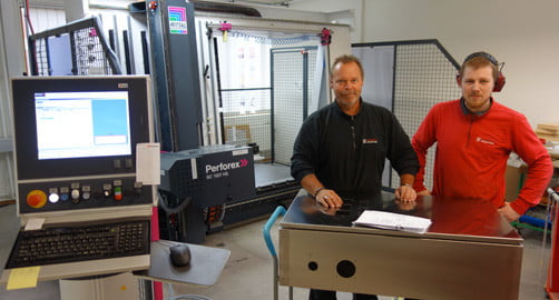 Dette billede illustrere Rittal – Halvering af den mekanisk produktionstid hos Addiva Production i Sverige