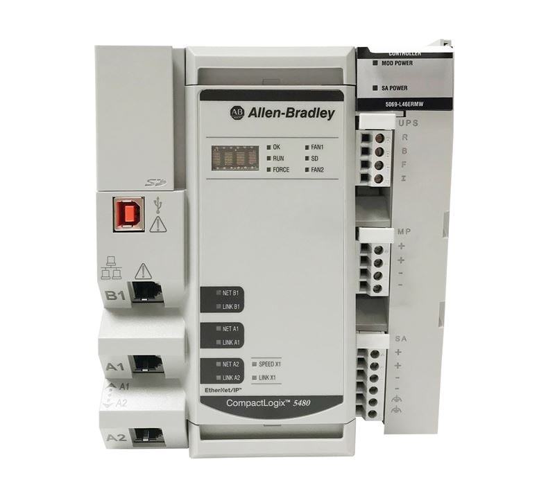 Dette billede illustrere Rockwell Automation – Ny Allen-Bradley-controller